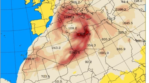 Prima perturbazione di Aprile 2016: tornano fresco, pioggia e sabbia!
